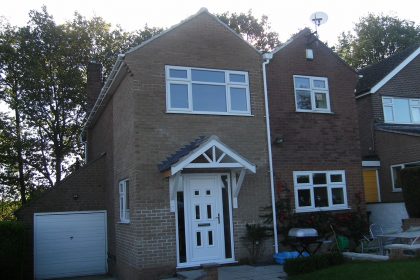 Removal of Conservatory with Two Storey Extension Builders in Chesterfield