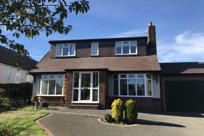 New roof by builders in Chesterfield